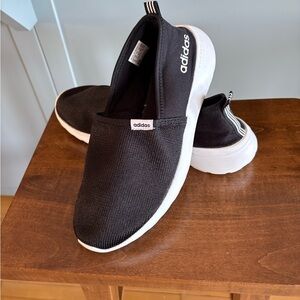 Adidas Black Slip-On Memory foam Sneakers